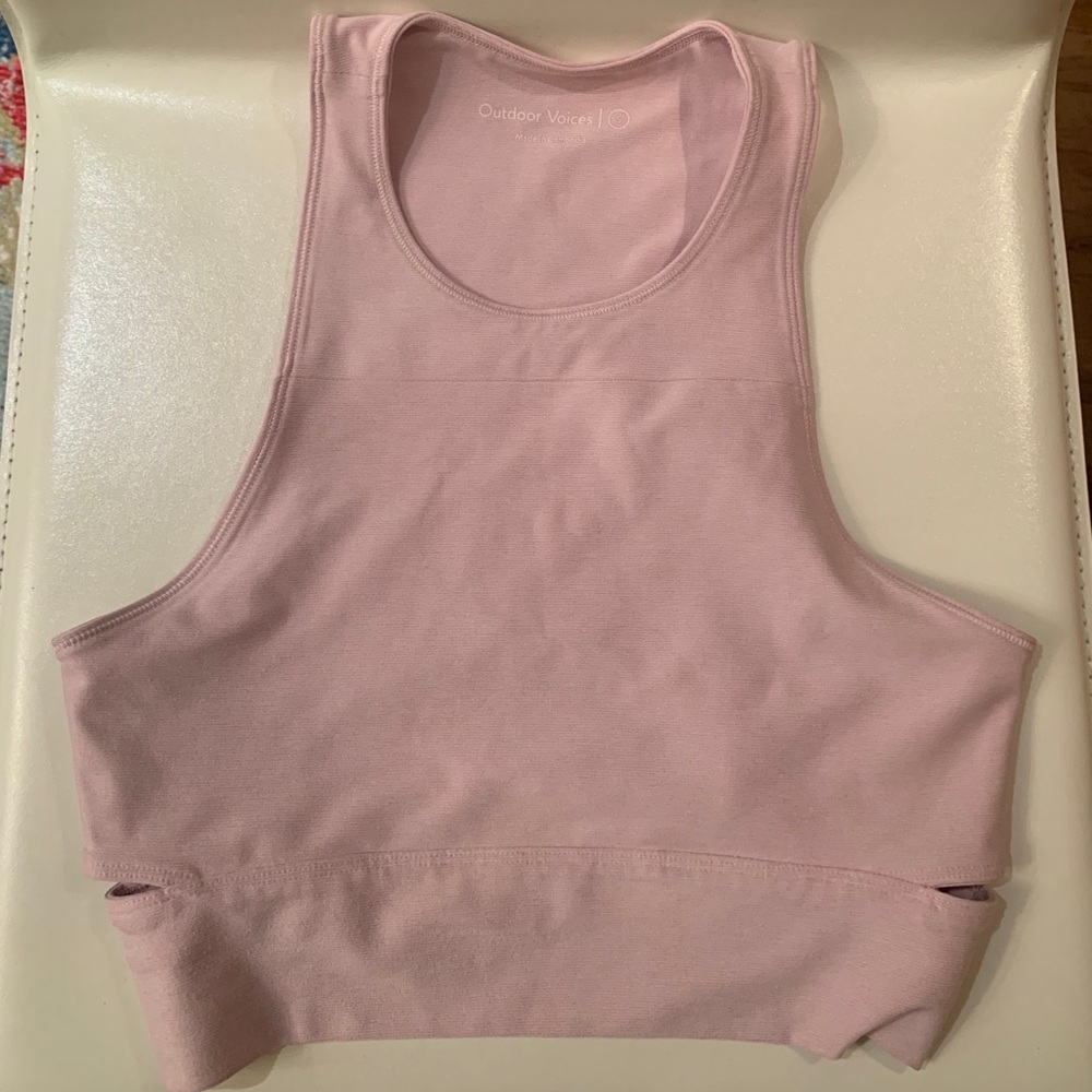 Outdoor voices cropped tank